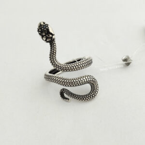 Срібне кільце змія Ukr-gold