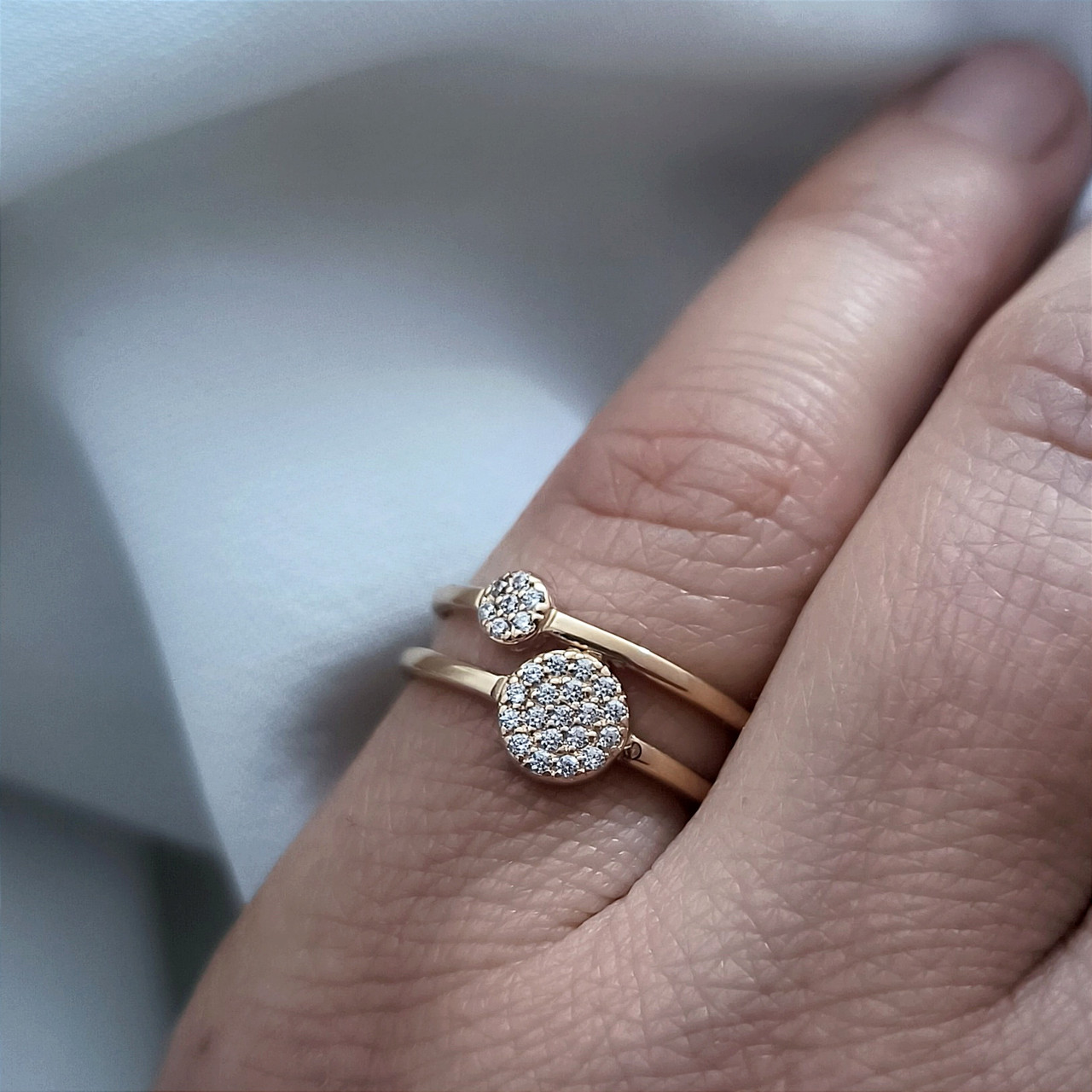 Золоте кільце 585 проби Ukr-gold.com - Зображення 2