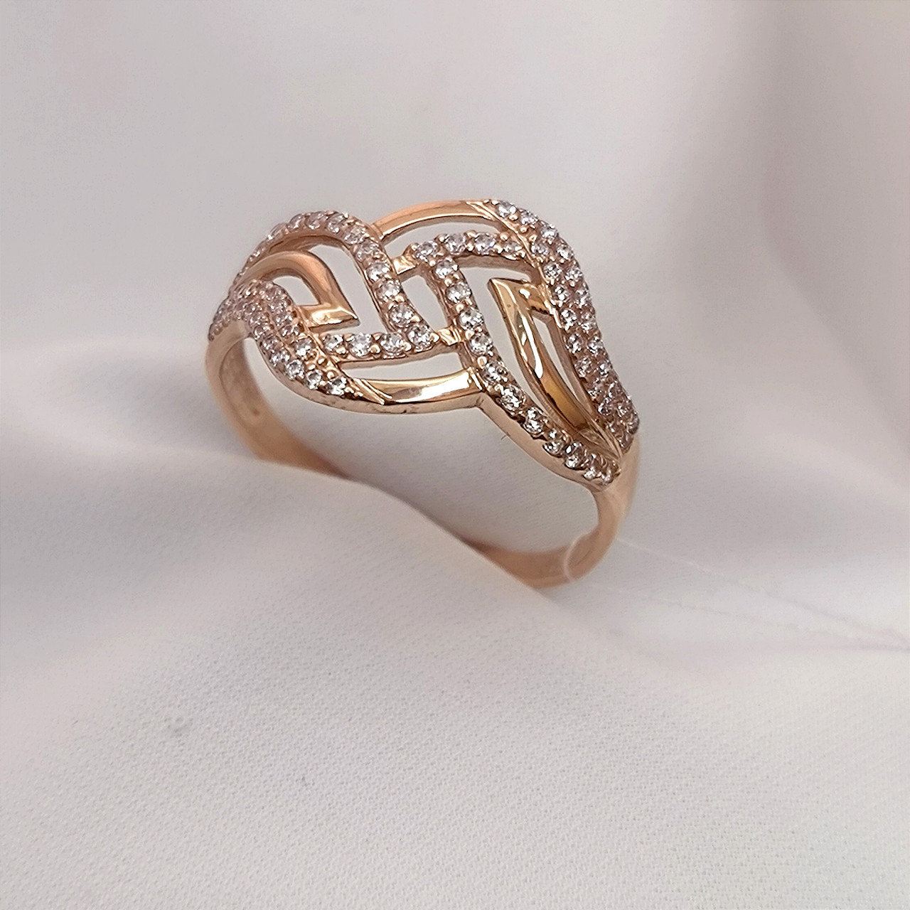 Золоте кільце 585 проби Ukr-gold.com - Зображення 2