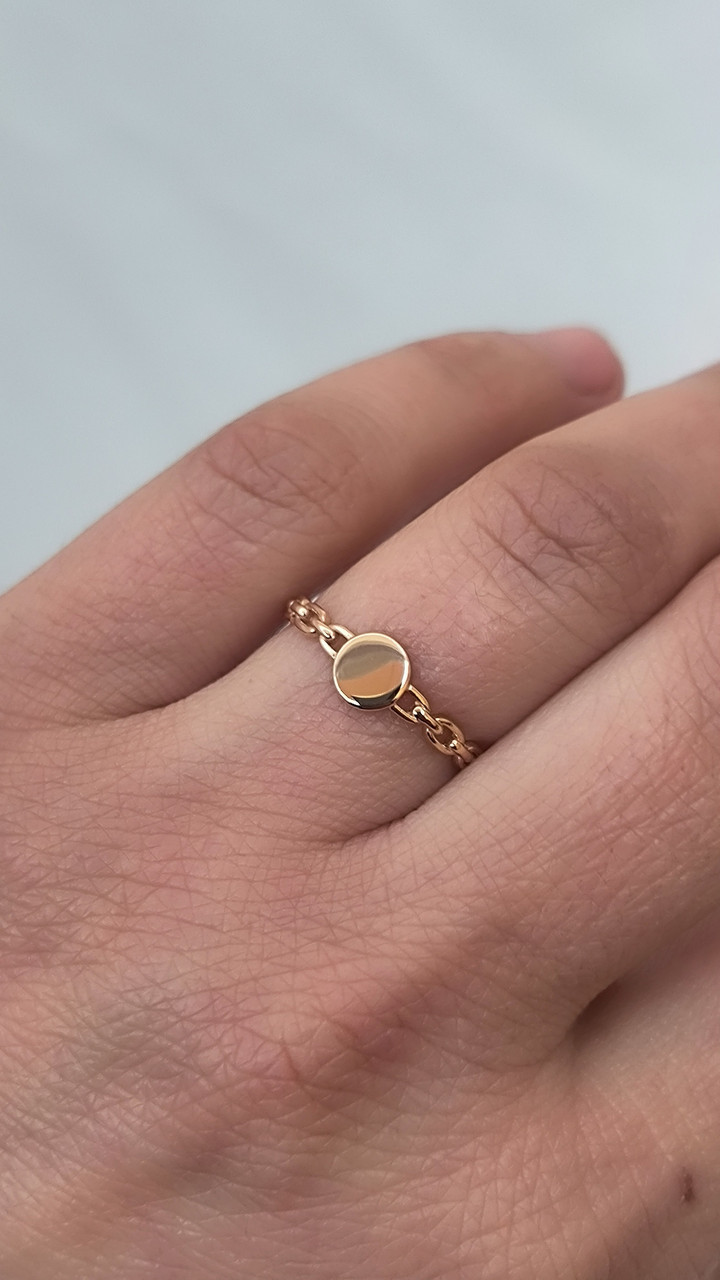 Золоте кільце 585 проби Ukr-Gold.com - Зображення 3