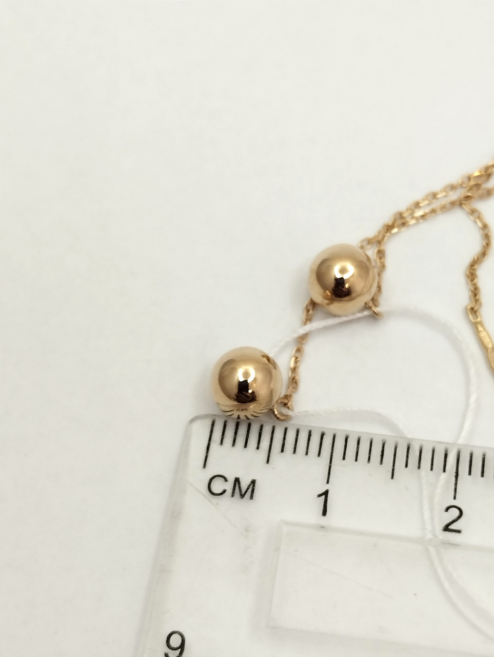 Золоті сережки протяжки Ukr-gold - Зображення 4