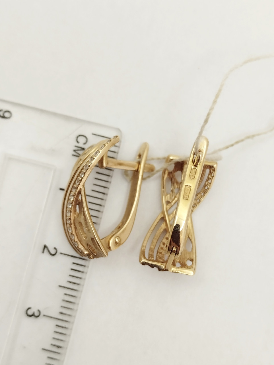 Золоті сережки Ukr-gold - Зображення 2