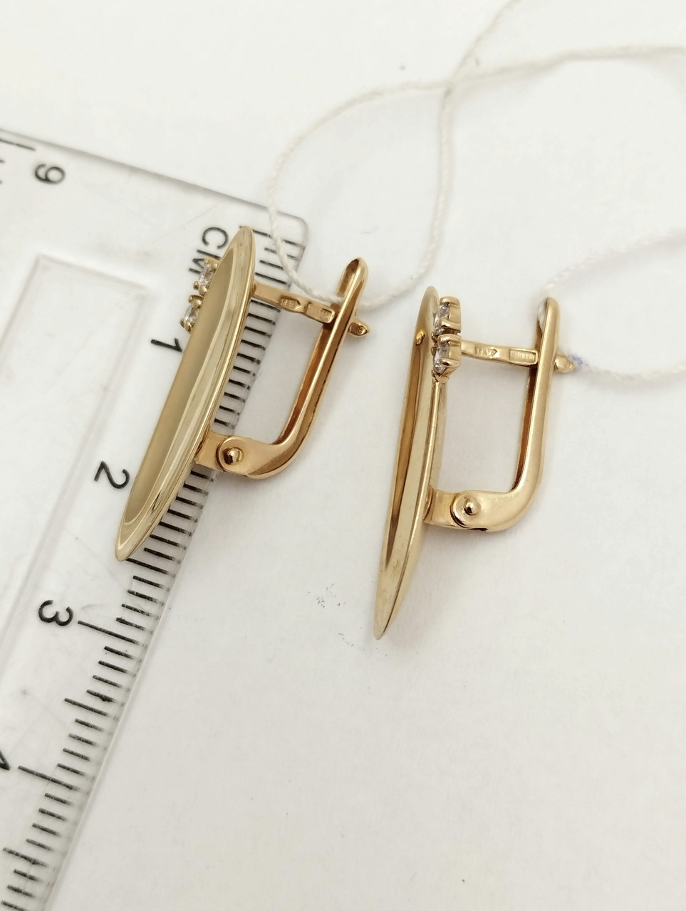 Золоті сережки Ukr-gold - Зображення 3