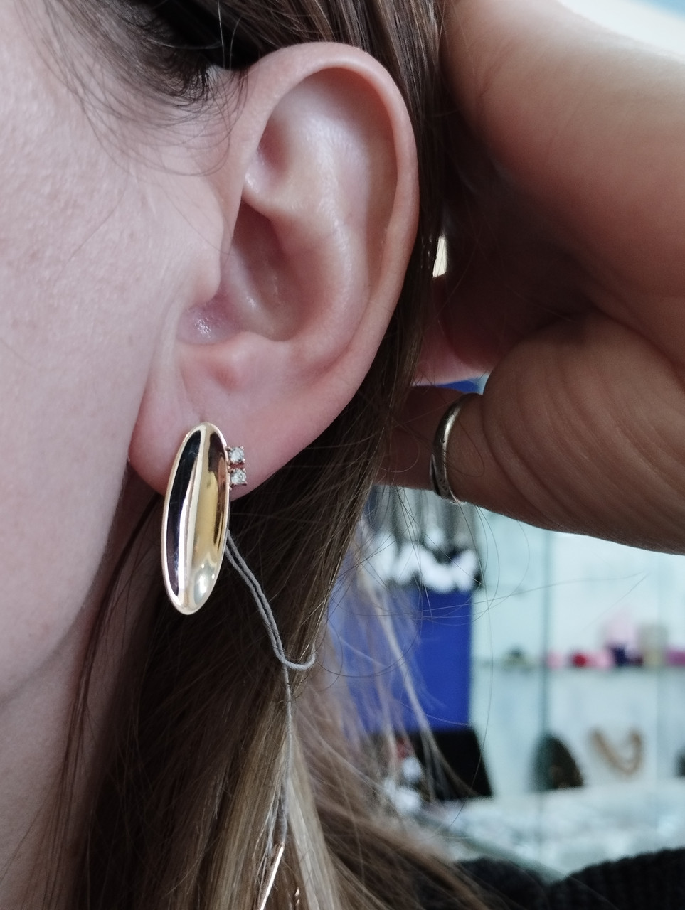 Золоті сережки Ukr-gold - Зображення 4