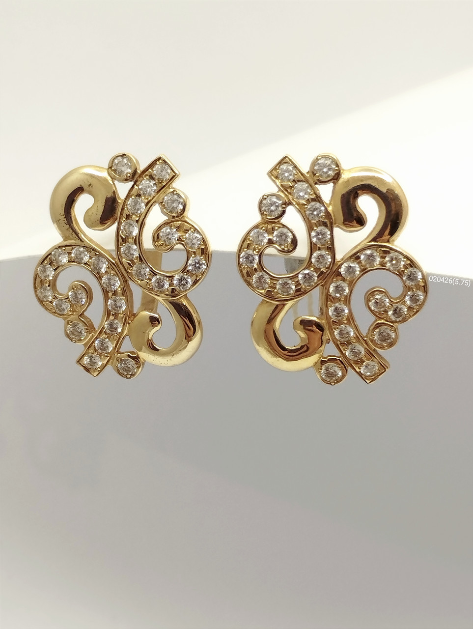 Золоті сережки Ukr-gold