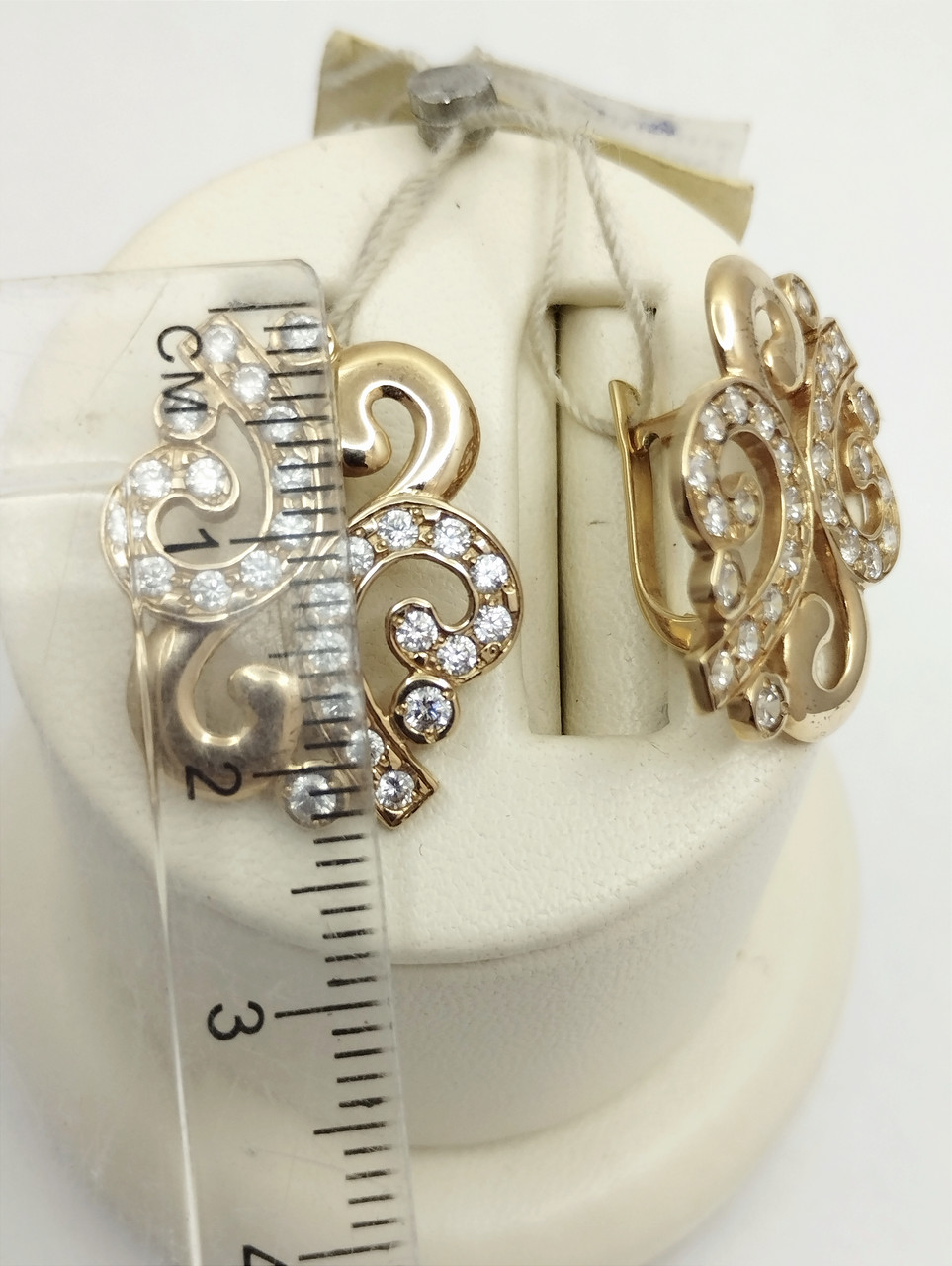 Золоті сережки Ukr-gold - Зображення 2