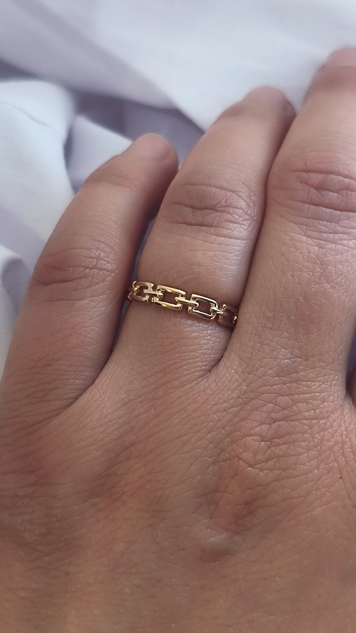 Золоте кільце 585 проби Ukr-gold.com - Зображення 4