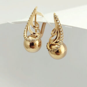 5422854191_zolotye-sergi-shary.jpg Золоті сережки з цирконієм Ukr-gold