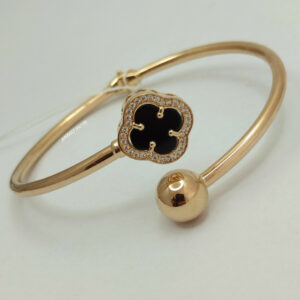 5433308930_zolotoj-braslet-s.jpg Золотий браслет з оніксом і цирконієм, золотий браслет конюшину Ukr-gold