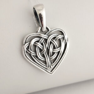 Срібні кулон серце Ukr-gold