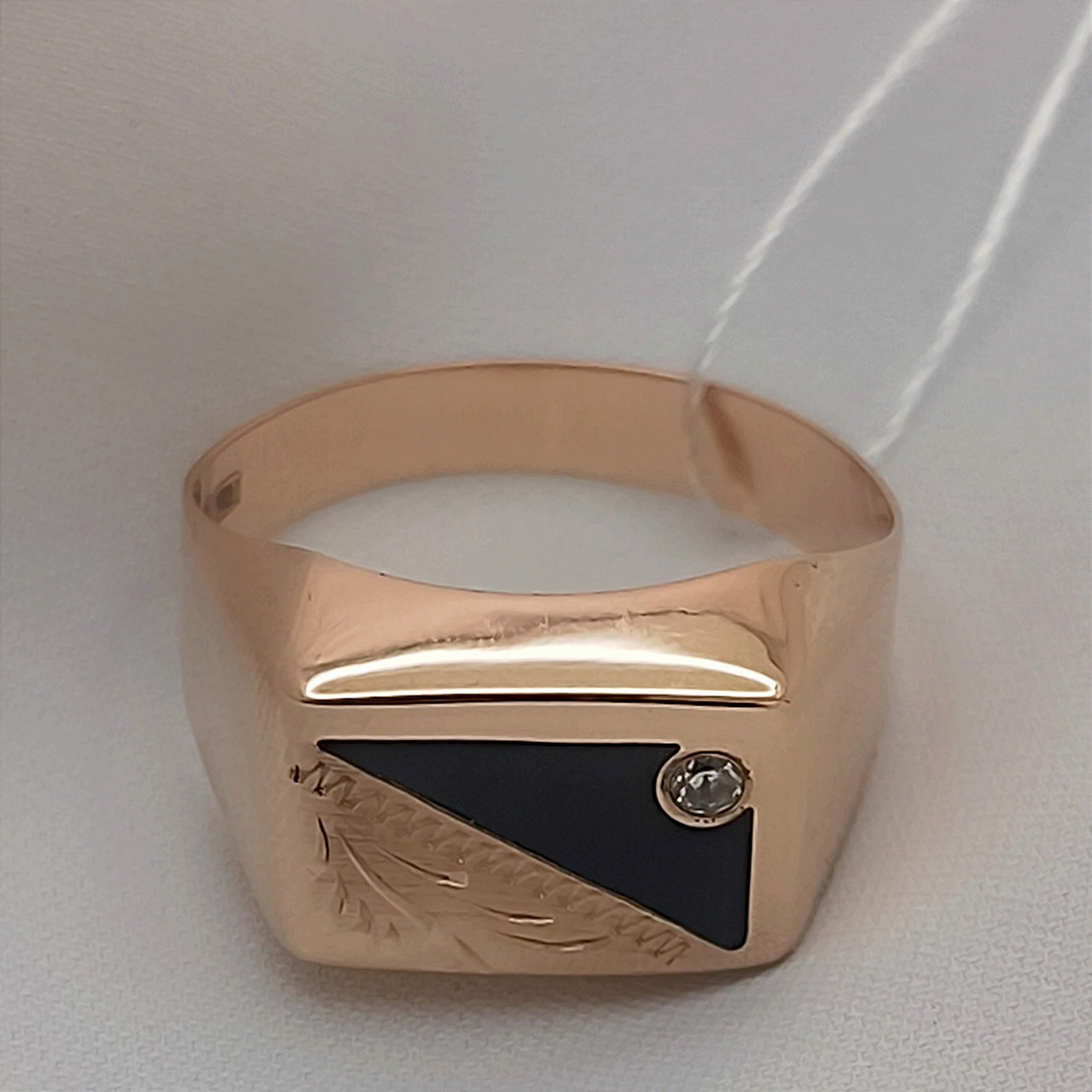 Чоловіча золота печатка 585 проби Ukr-Gold.com - Зображення 3