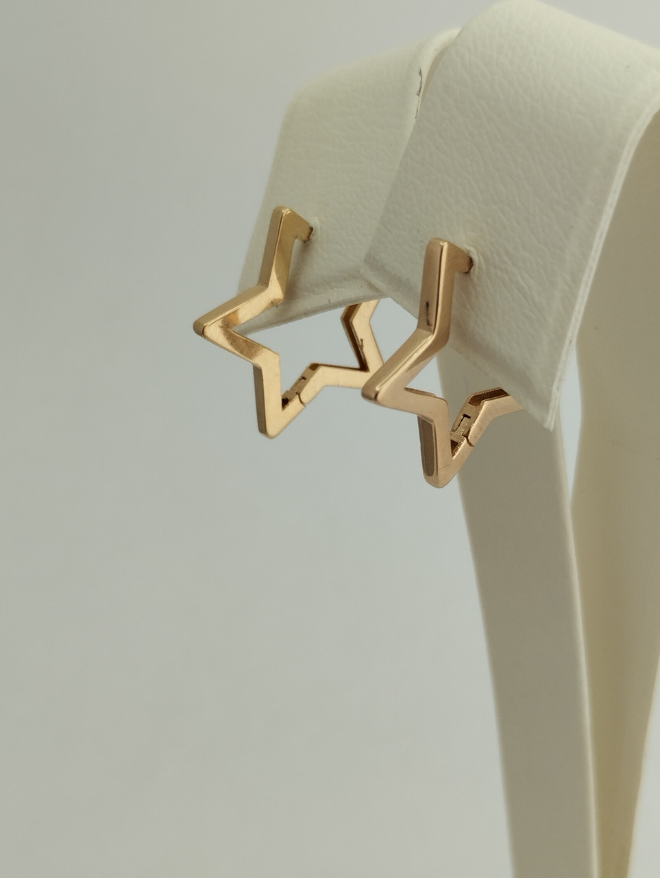 Золоті сережки зірка Ukr-gold - Зображення 3