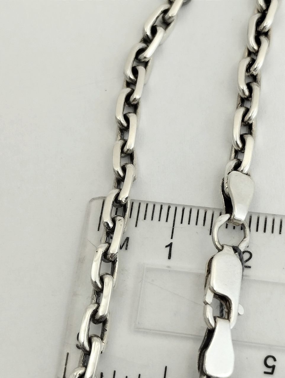 Срібний ланцюг якір Ukr-gold - Зображення 3