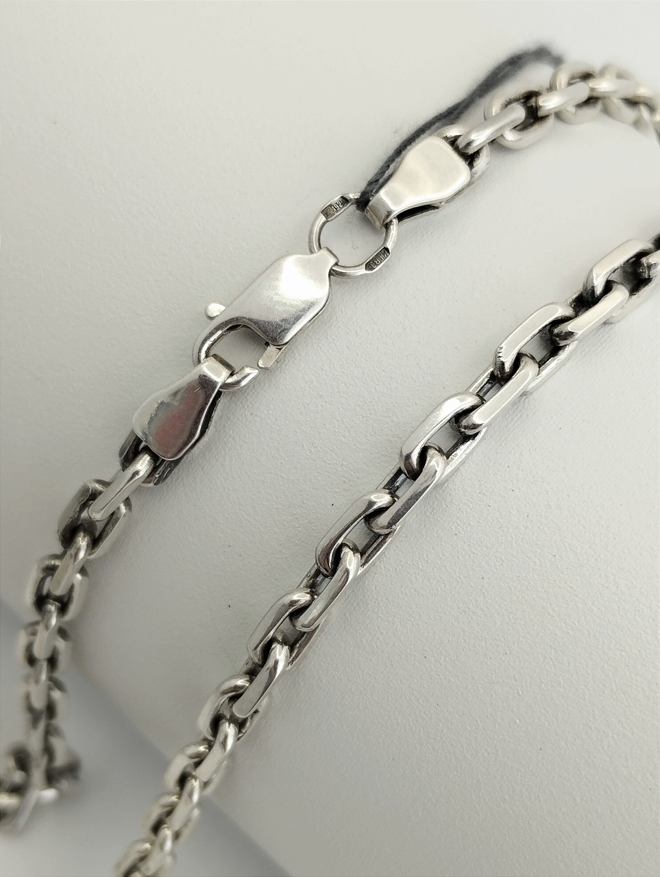 Срібний ланцюг якір Ukr-gold