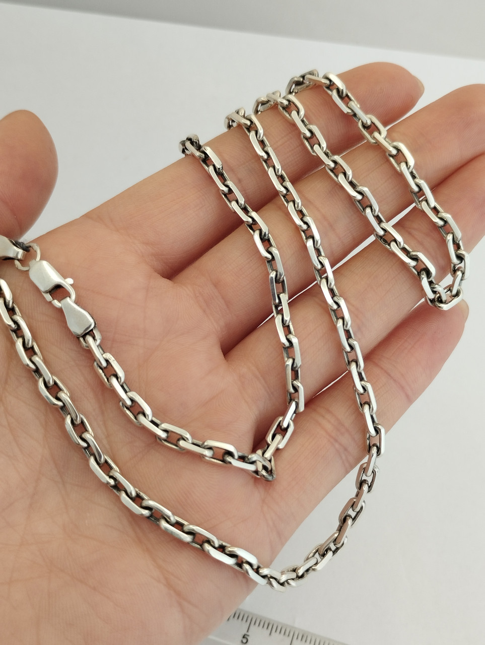 Срібний ланцюг якір Ukr-gold - Зображення 4