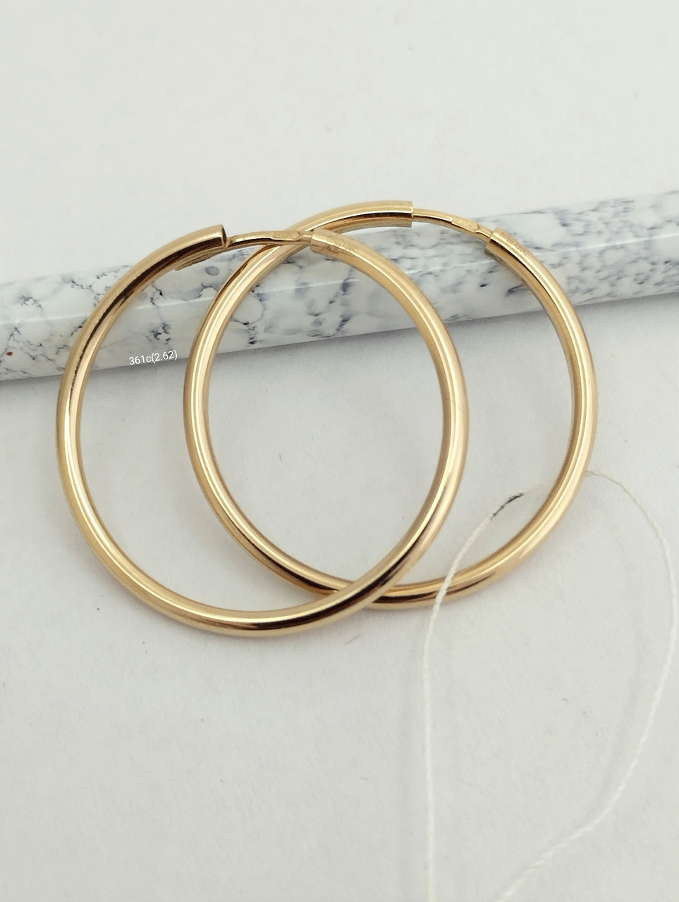 Золоті сережки 585 проби.