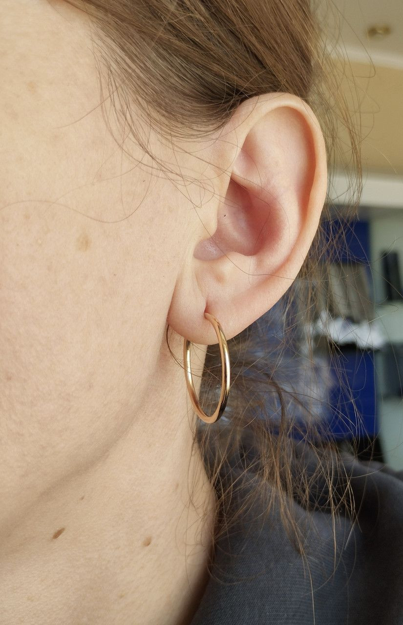 Золоті сережки 585 проби. - Зображення 4