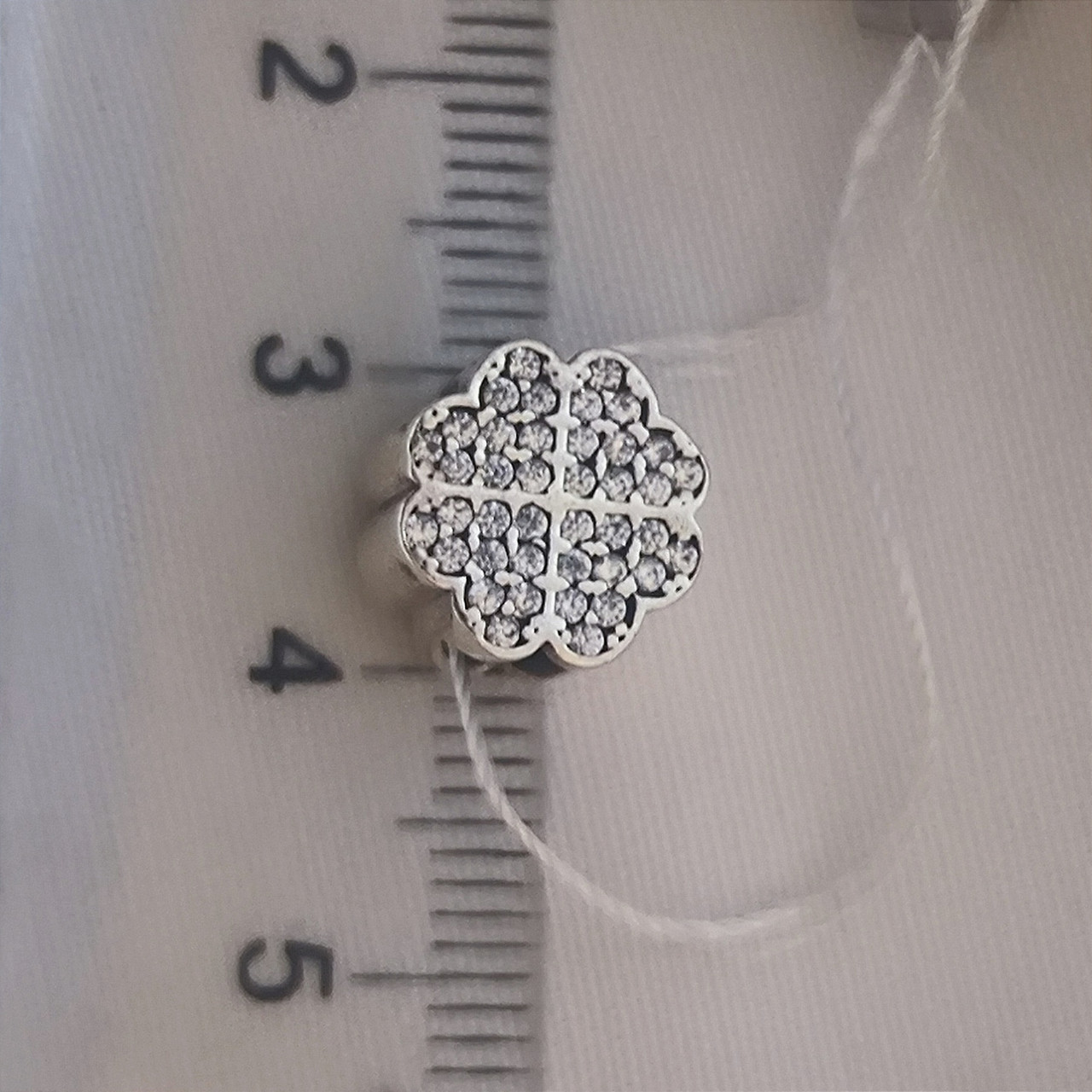 Срібний кулон шарм з цирконієм - Зображення 3