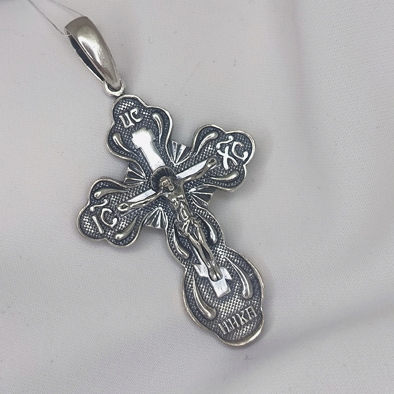 Срібний хрест 925 проби Ukr-Gold.com