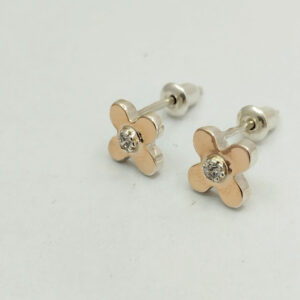 5563175602_serebryanye-sergi-pusety.jpg Срібні сережки пуссети з золотими пластинами 375 проби