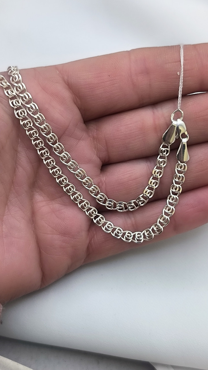 Срібний ланцюжок 925 проби Ukr-Gold.com - Зображення 3