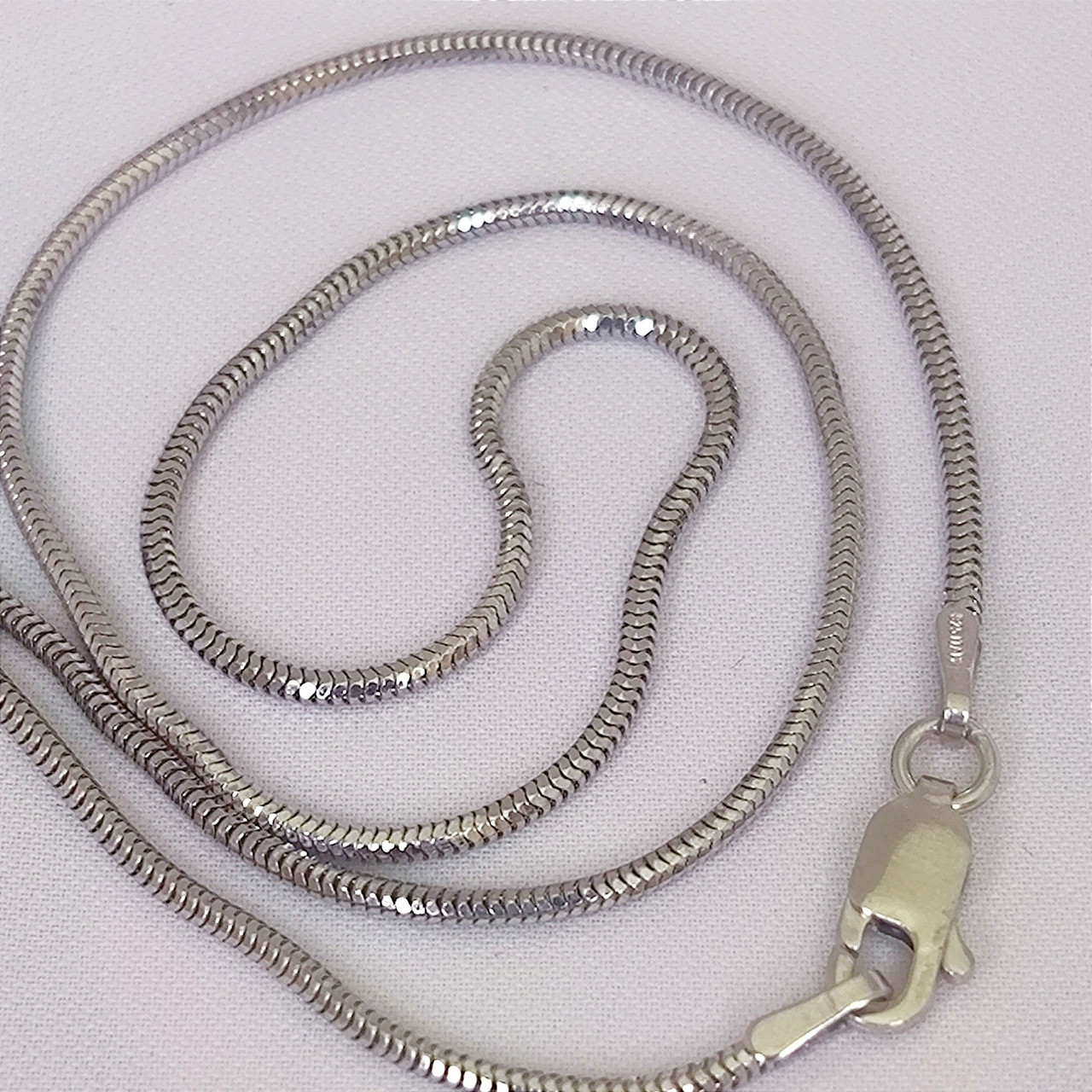 Срібний ланцюжок снейк 925 проби Ukr-Gold.com - Зображення 2