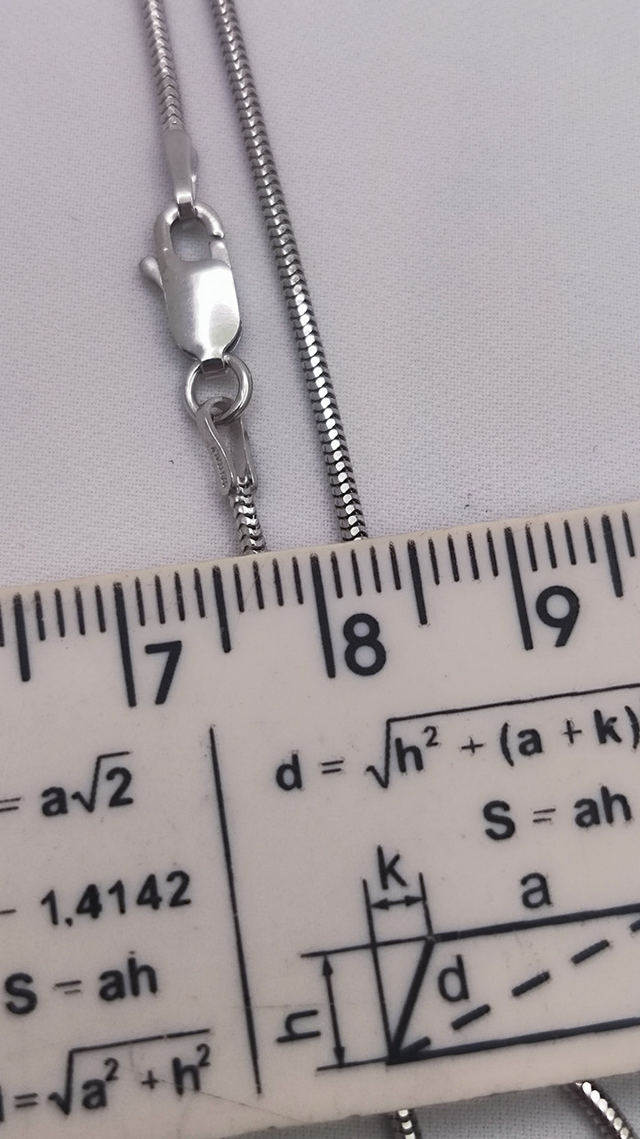 Срібний ланцюжок снейк 925 проби Ukr-Gold.com - Зображення 3