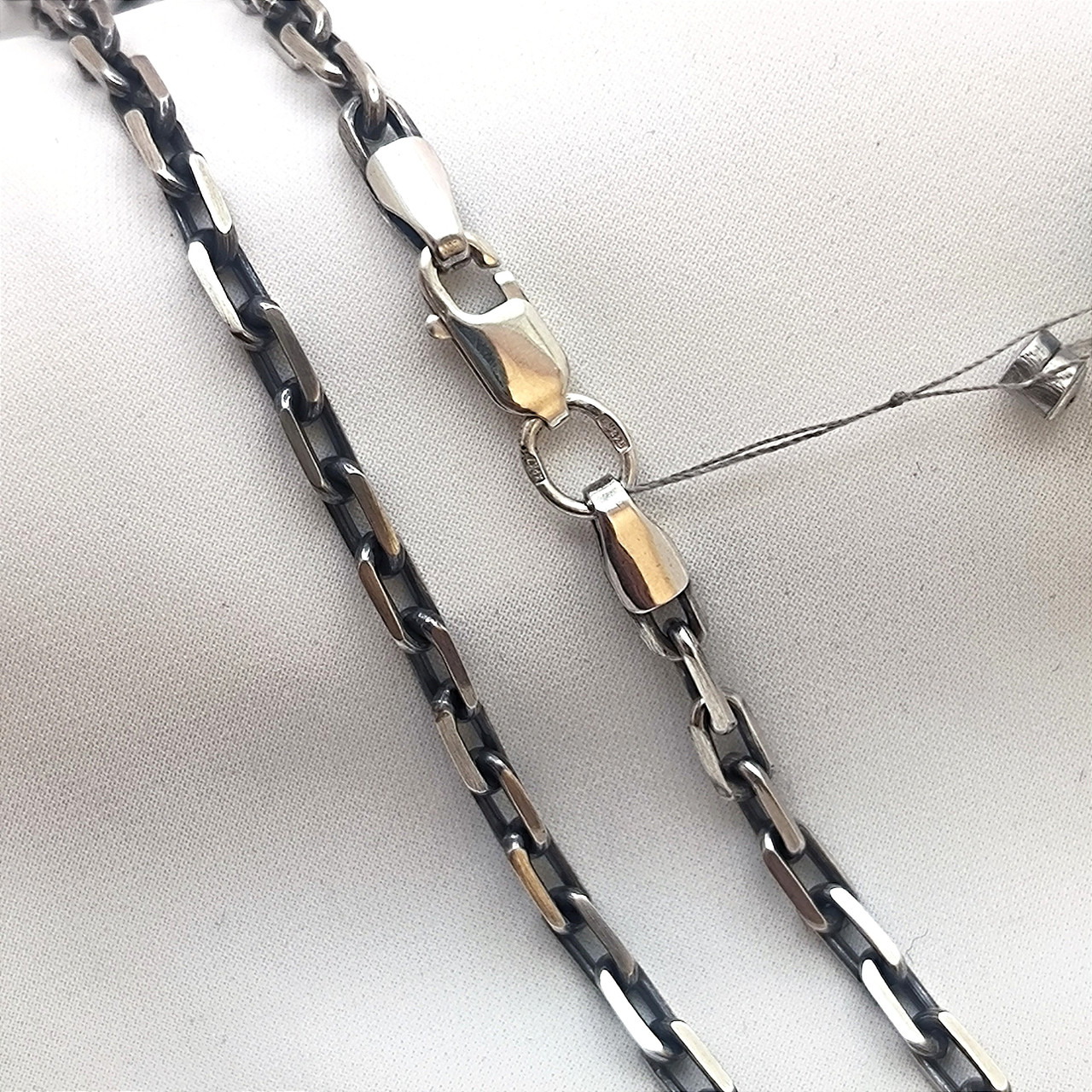 Срібний ланцюг якір, серебряная цепь якорь