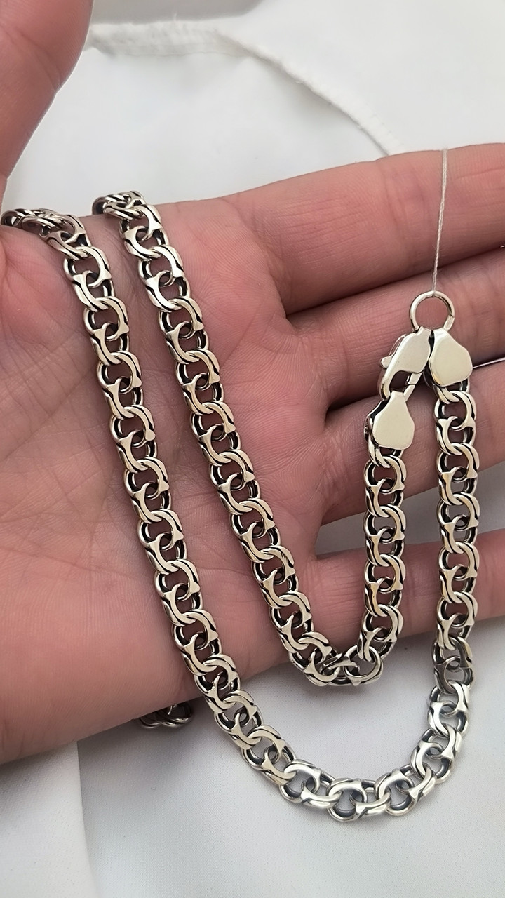 Срібний ланцюжок 925 проби 32.1 грам Ukr-Gold.com - Зображення 2