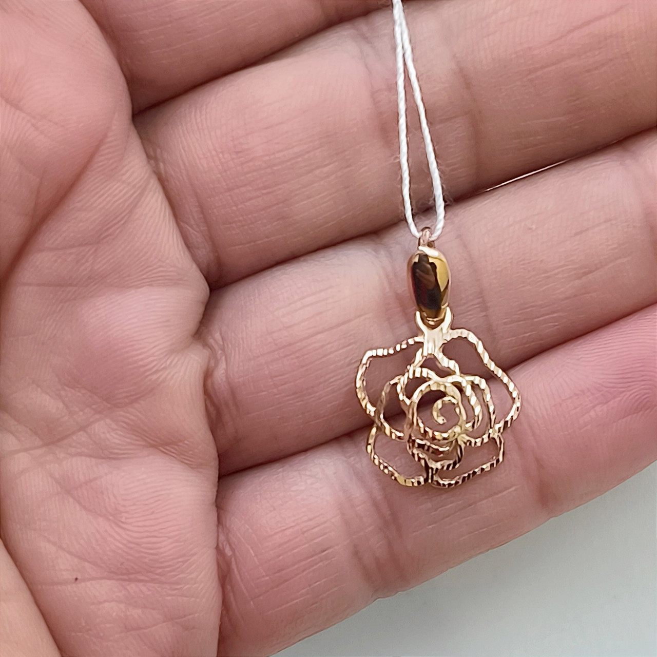 Золотий кулон 585 проби Ukr-Gold - Зображення 3