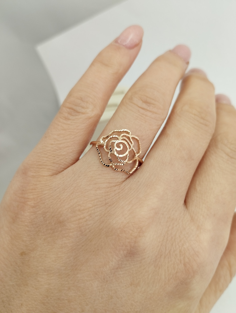 Золота каблучка Ukr-gold - Зображення 2