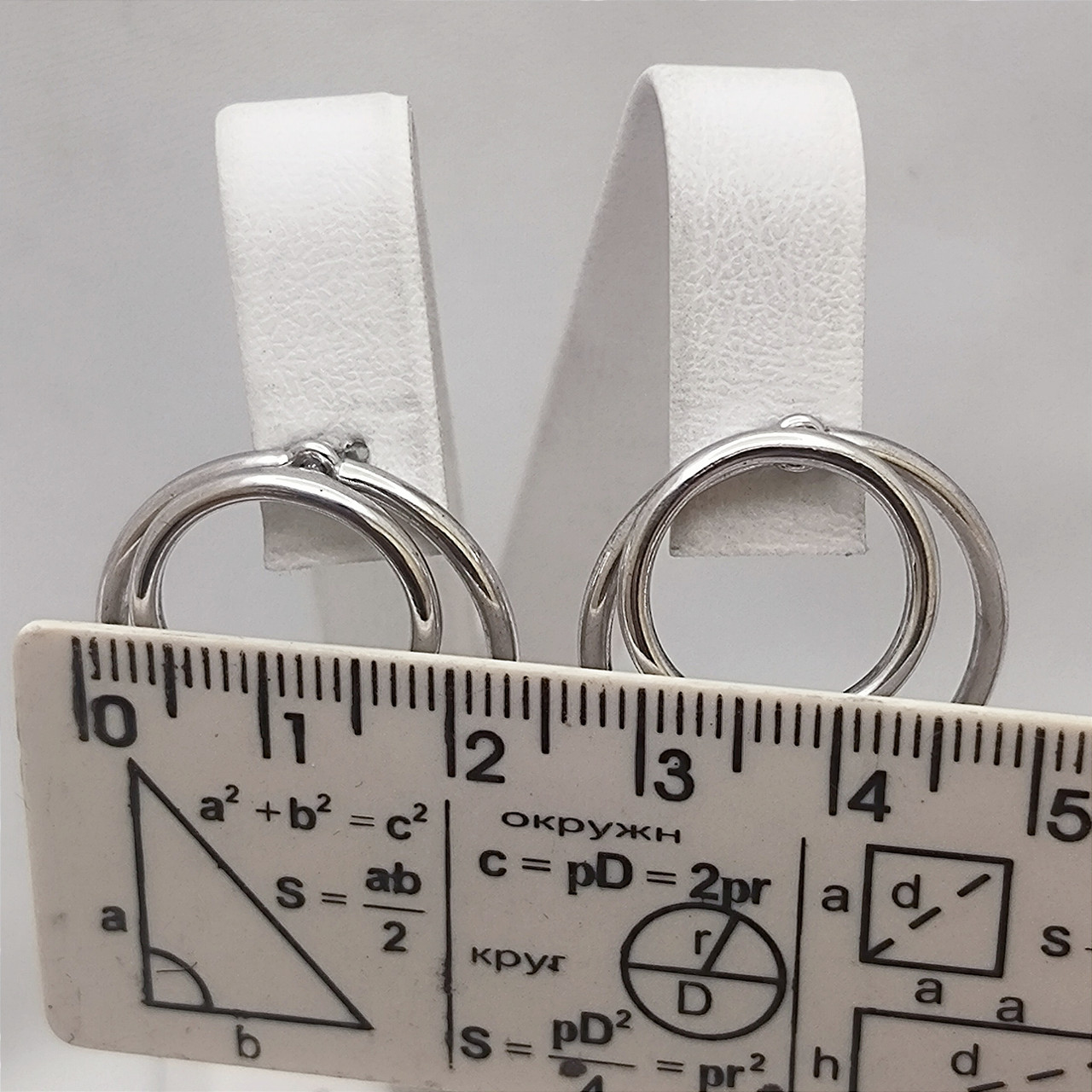 Срібні сережки 925 проби Ukr-Gold - Зображення 3