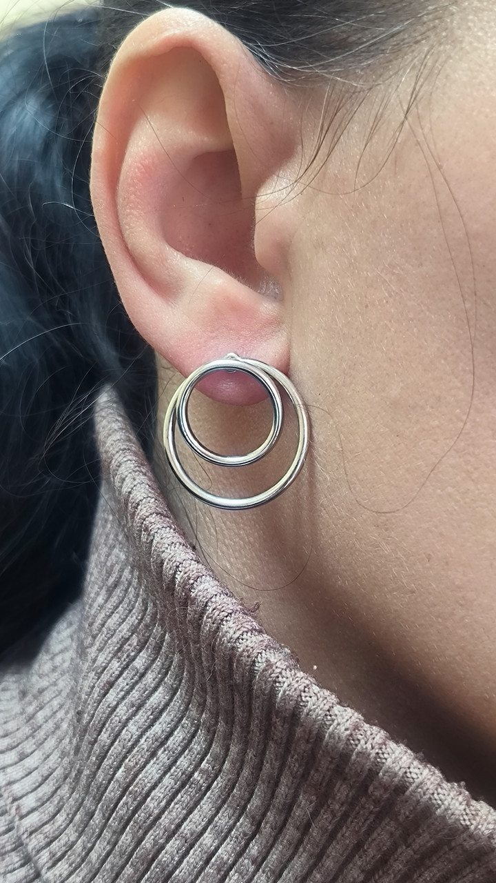 Срібні сережки 925 проби Ukr-Gold - Зображення 4