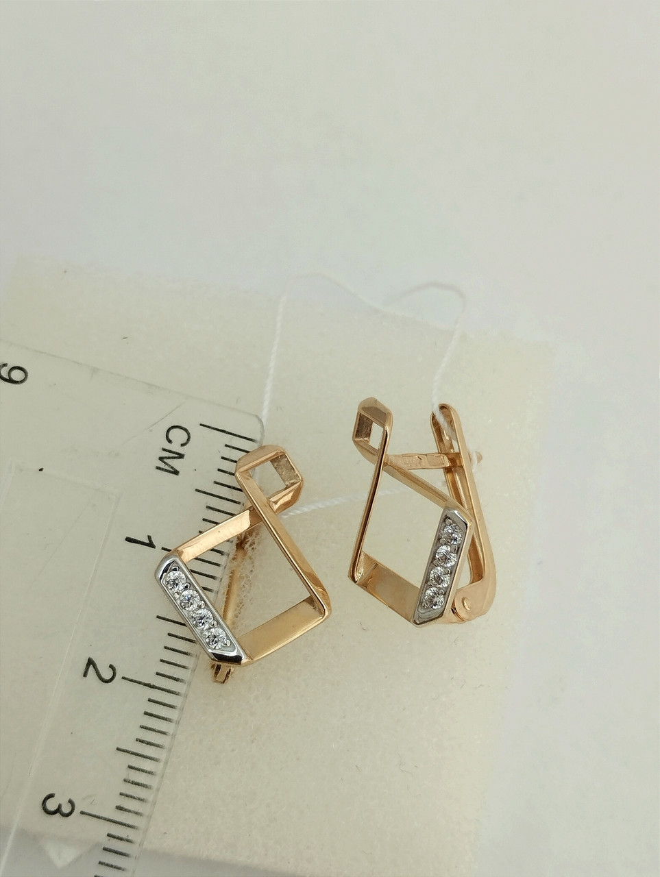 Золоті сережки Ukr-gold - Зображення 3