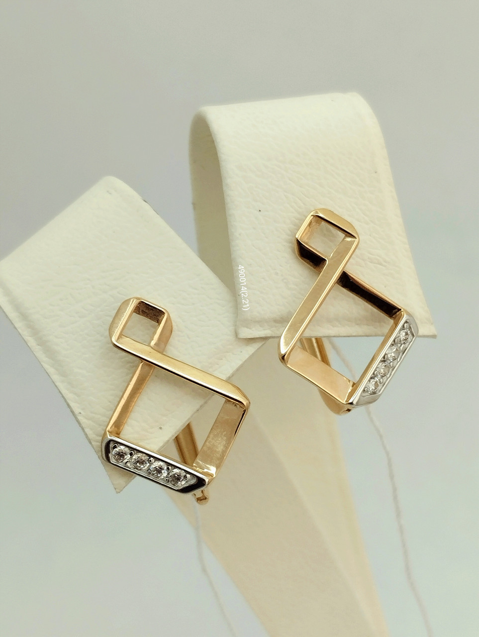 Золоті сережки Ukr-gold - Зображення 2