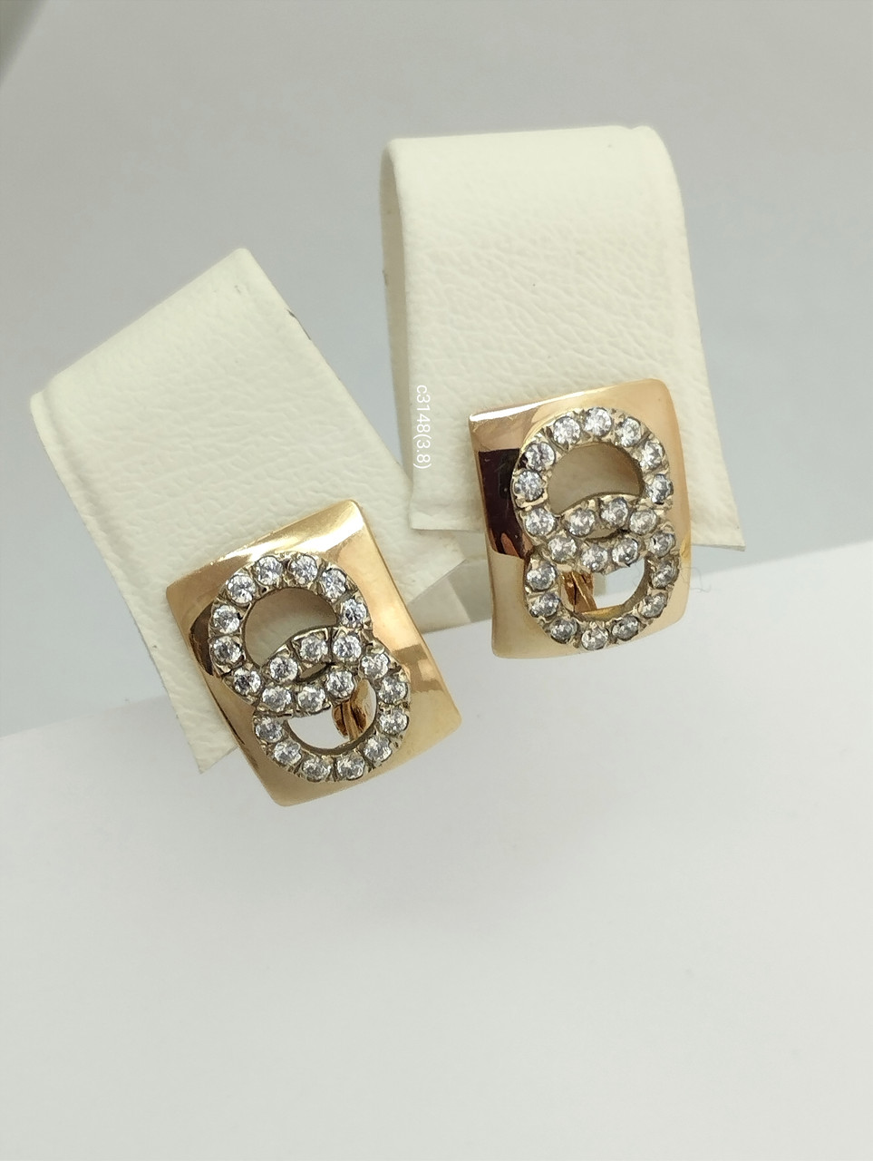 Золоті сережки Ukr-gold - Зображення 2