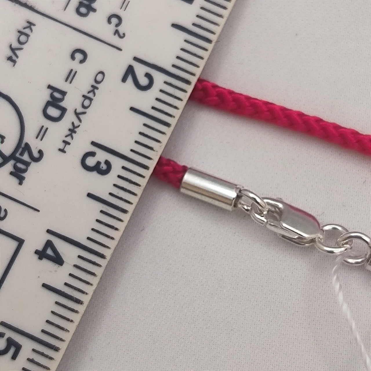 Червона нитка зі срібними вставками Ukr-Gold - Зображення 4