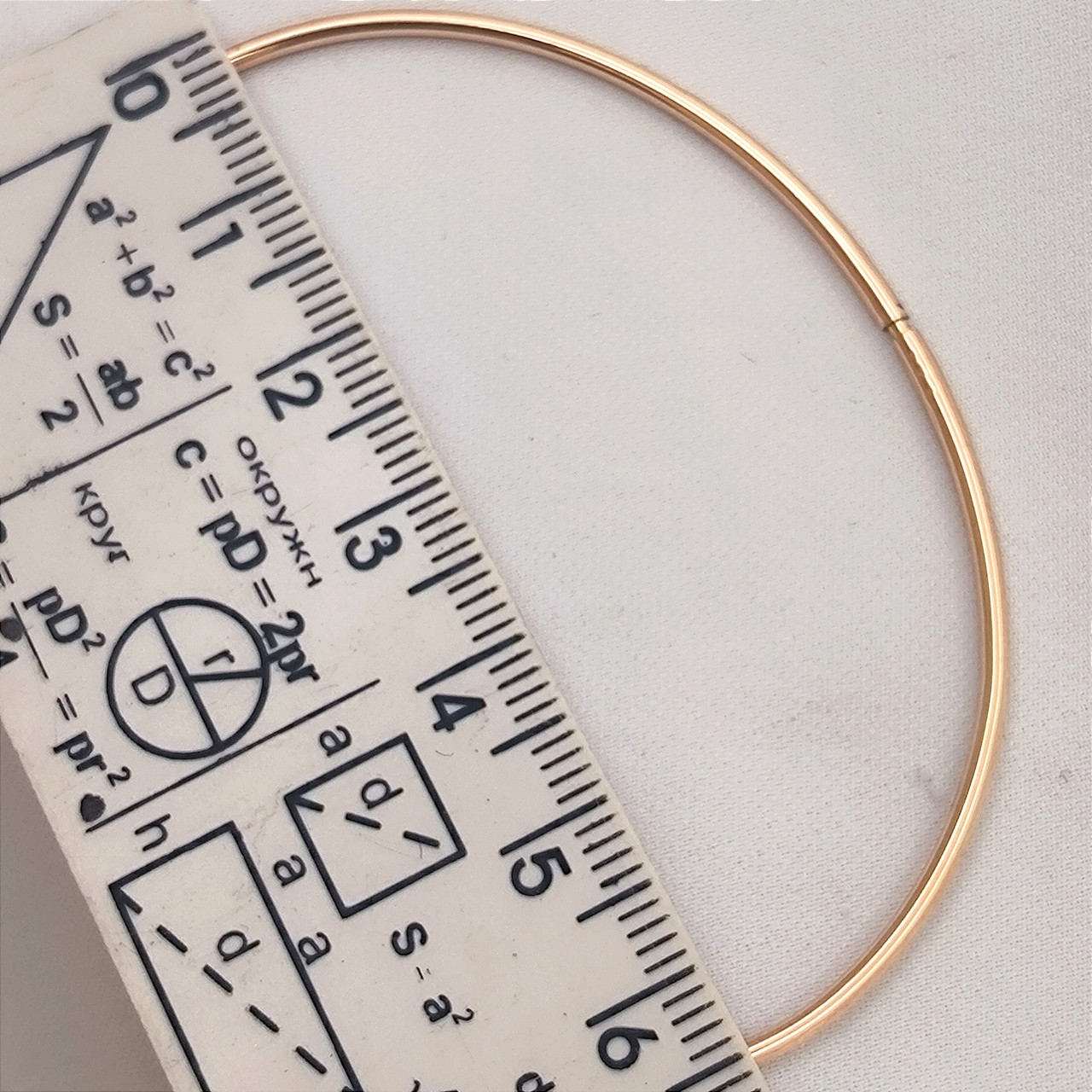 Золотий браслет кільце 585 проби Ukr-Gold - Зображення 2