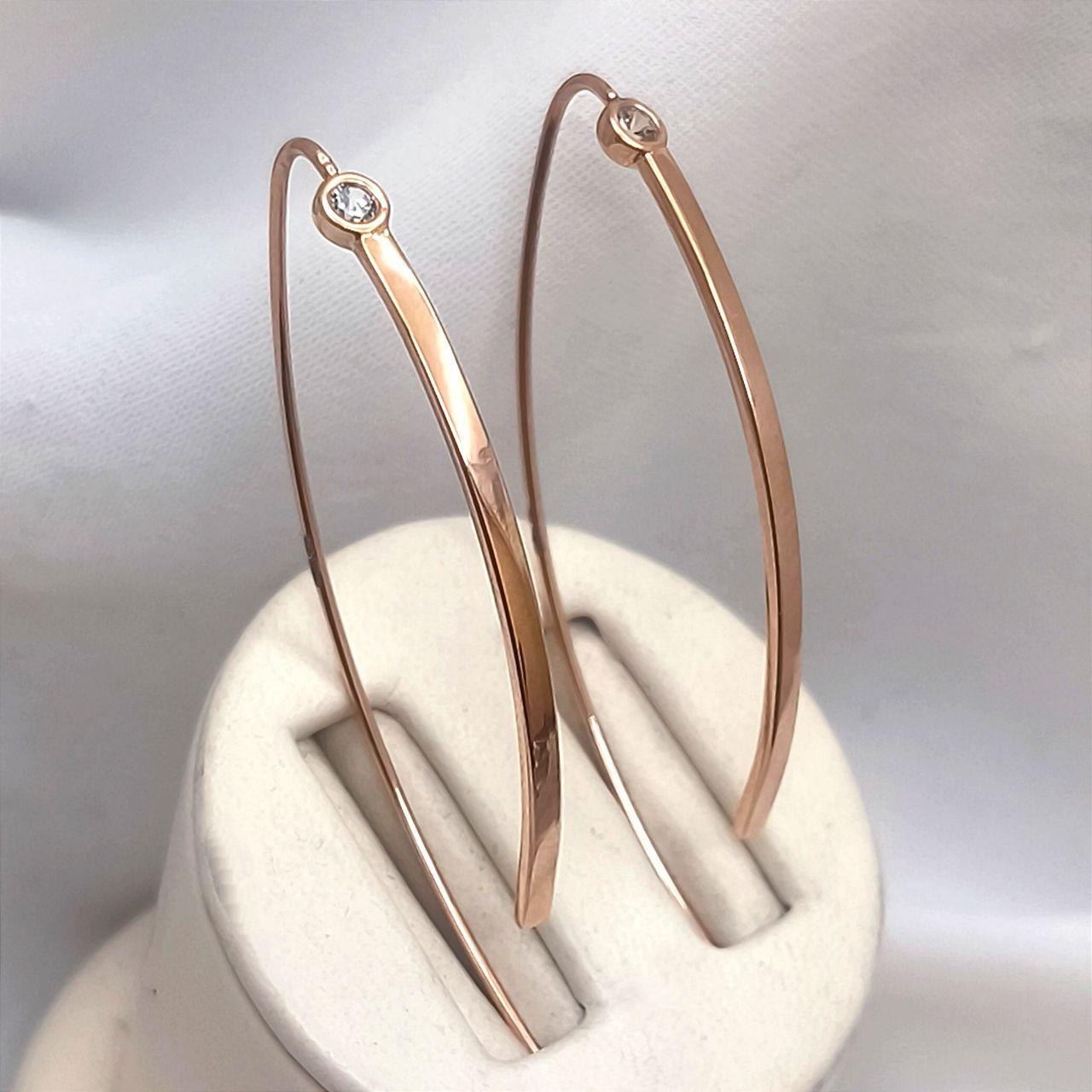 Золоті сережки 585 проби Ukr-Gold.com - Зображення 2