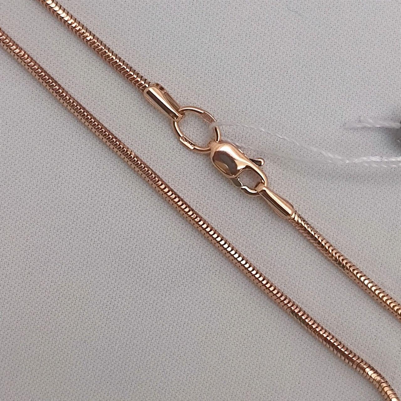 Золотий ланцюжок 585 проби з червоного золота