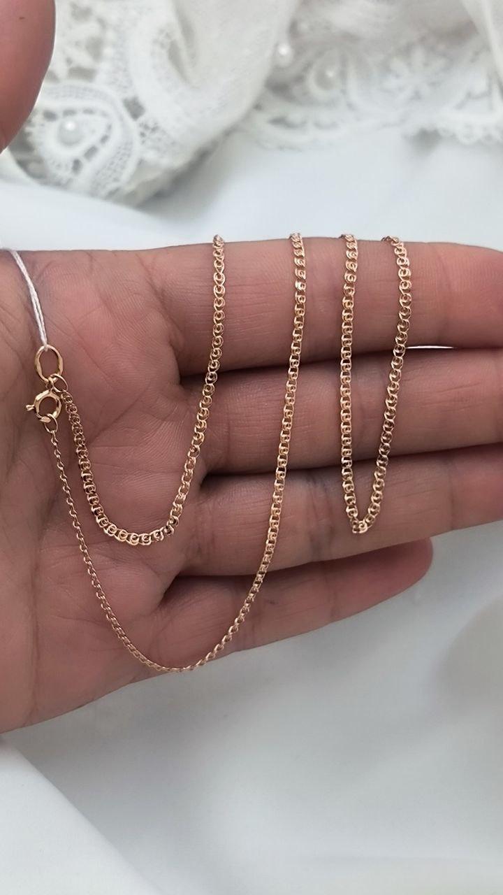 Золотий ланцюжок 585 проби, золотий ланцюг лав золота ланцюг недорого - Зображення 5