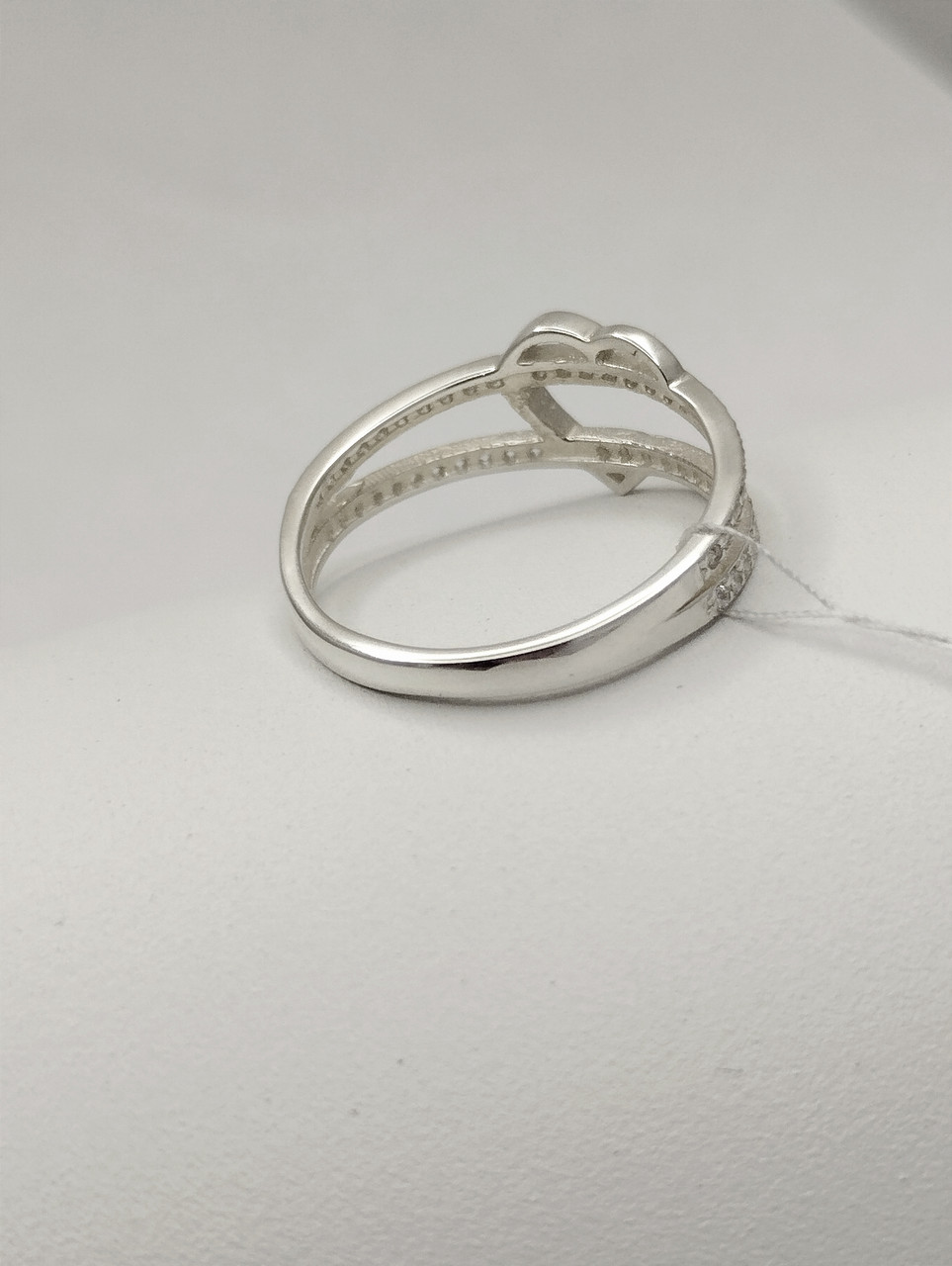 Срібне кільце з цирконієм Ukr-gold - Зображення 3