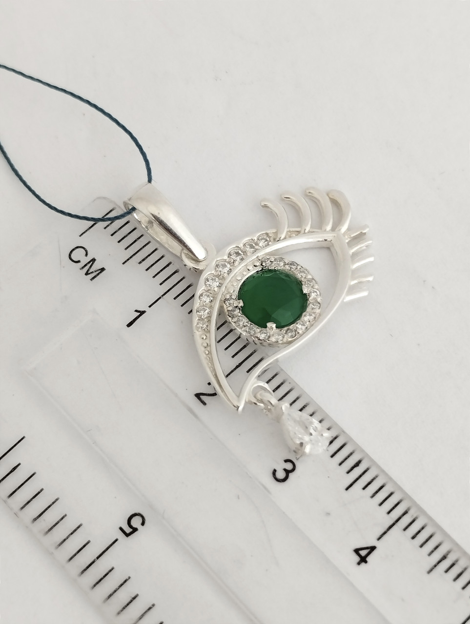 Срібний кулон око Ukr-gold - Зображення 2