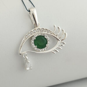 Срібний кулон око Ukr-gold