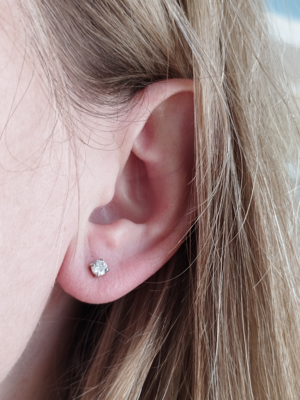 Срібні сережки з цирконієм Ukr-gold - Зображення 3