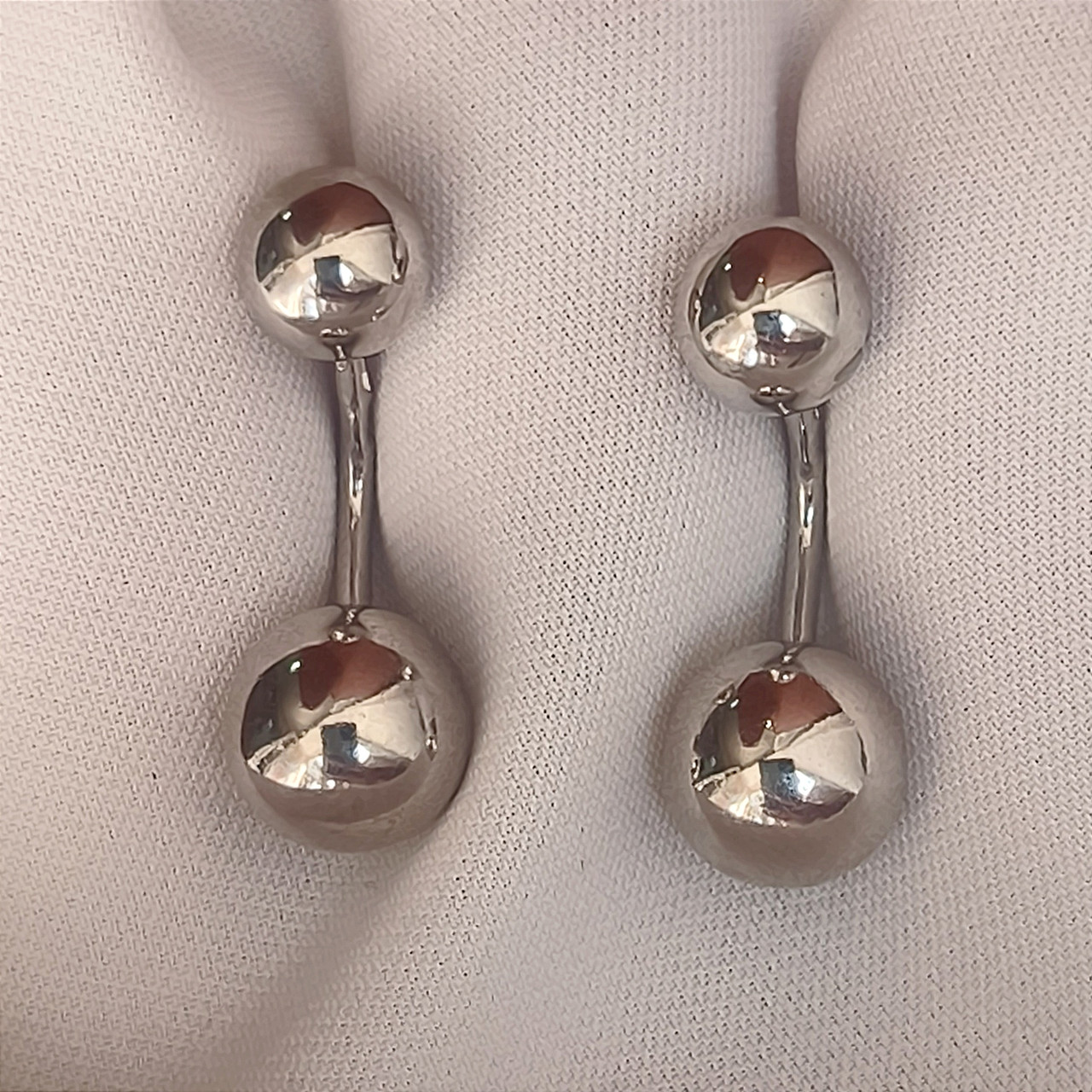 Срібні сережки 925 проби срібні сережки кулі срібні сережки матрьошки