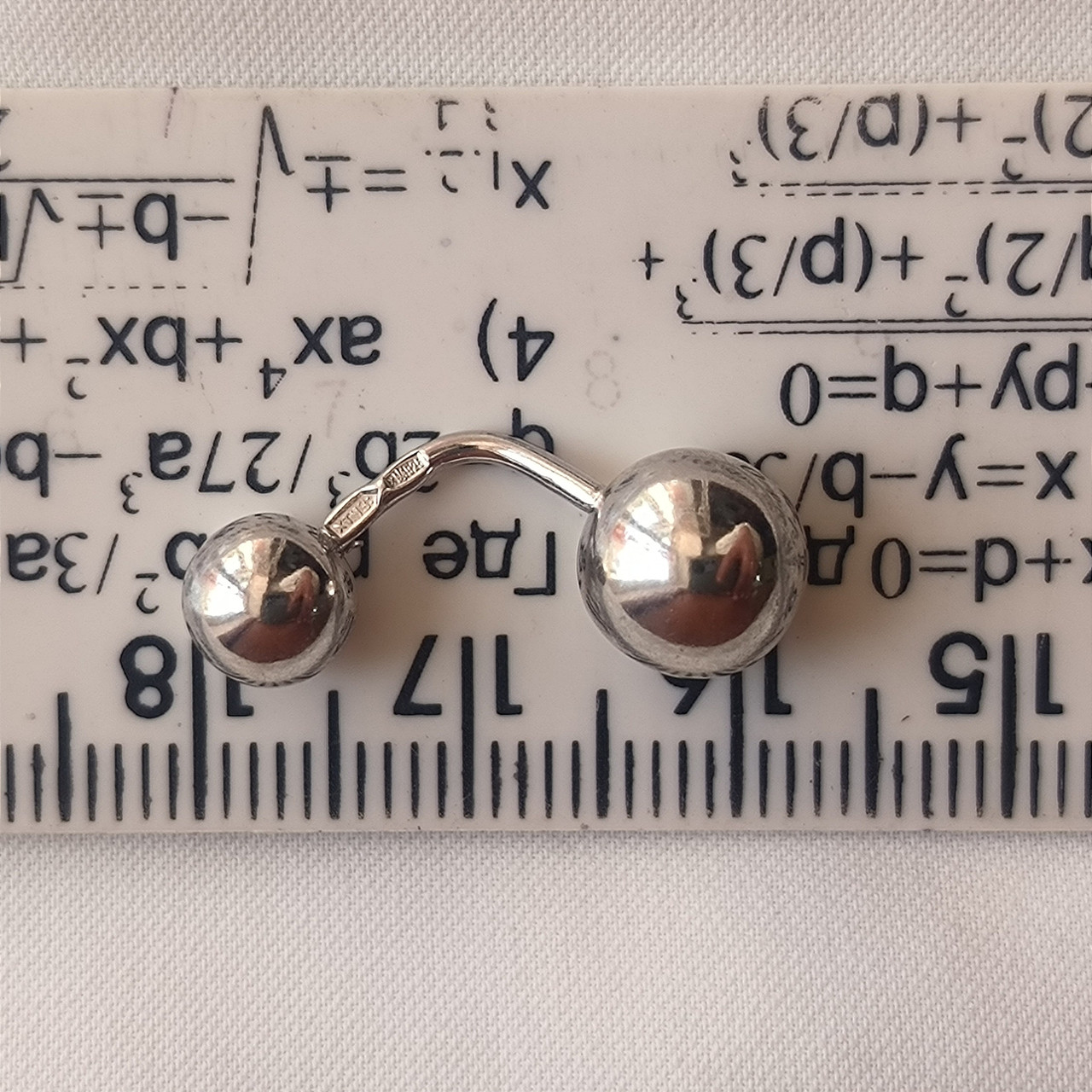 Срібні сережки 925 проби срібні сережки кулі срібні сережки матрьошки - Зображення 7