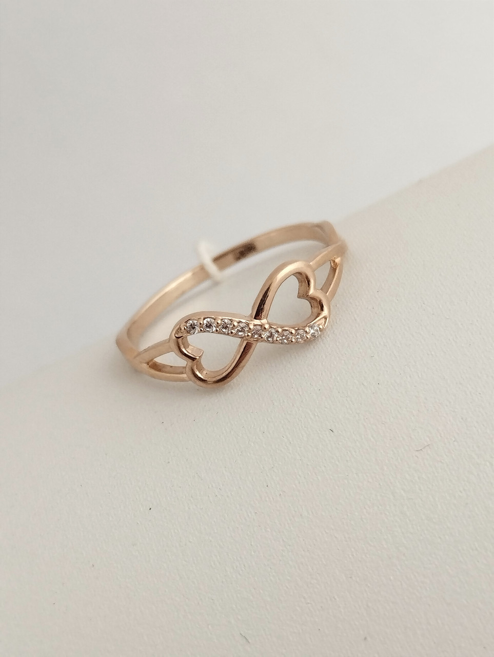 Золоте кільце нескінченність Ukr-gold - Зображення 2