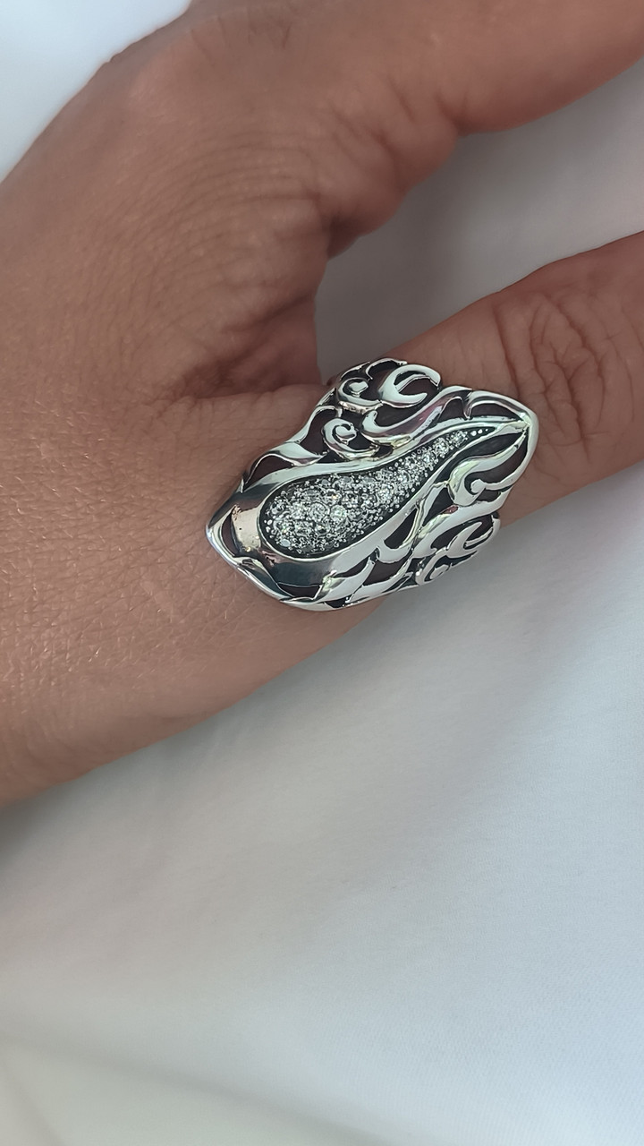 Кільце срібне - Зображення 6