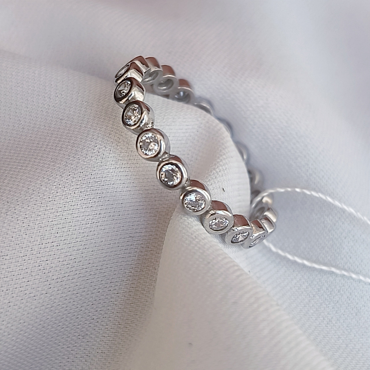 Срібне кільце доріжка 925 проби